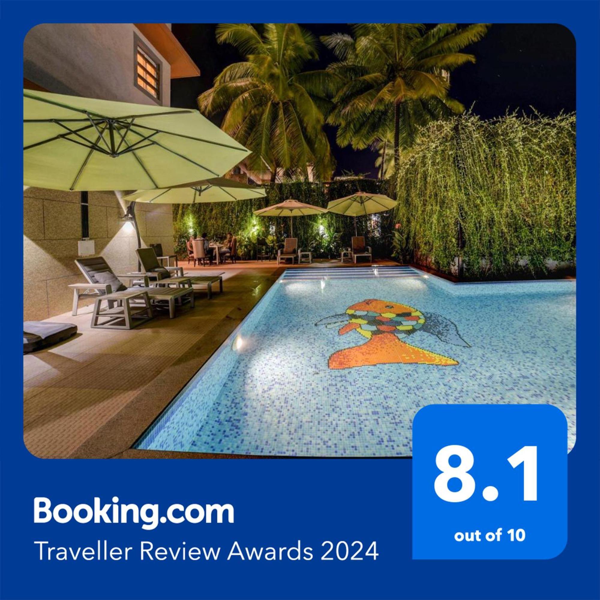 Fabhotel Prime Sarala Crown With Pool - Nr Calangute Beach Exterior foto